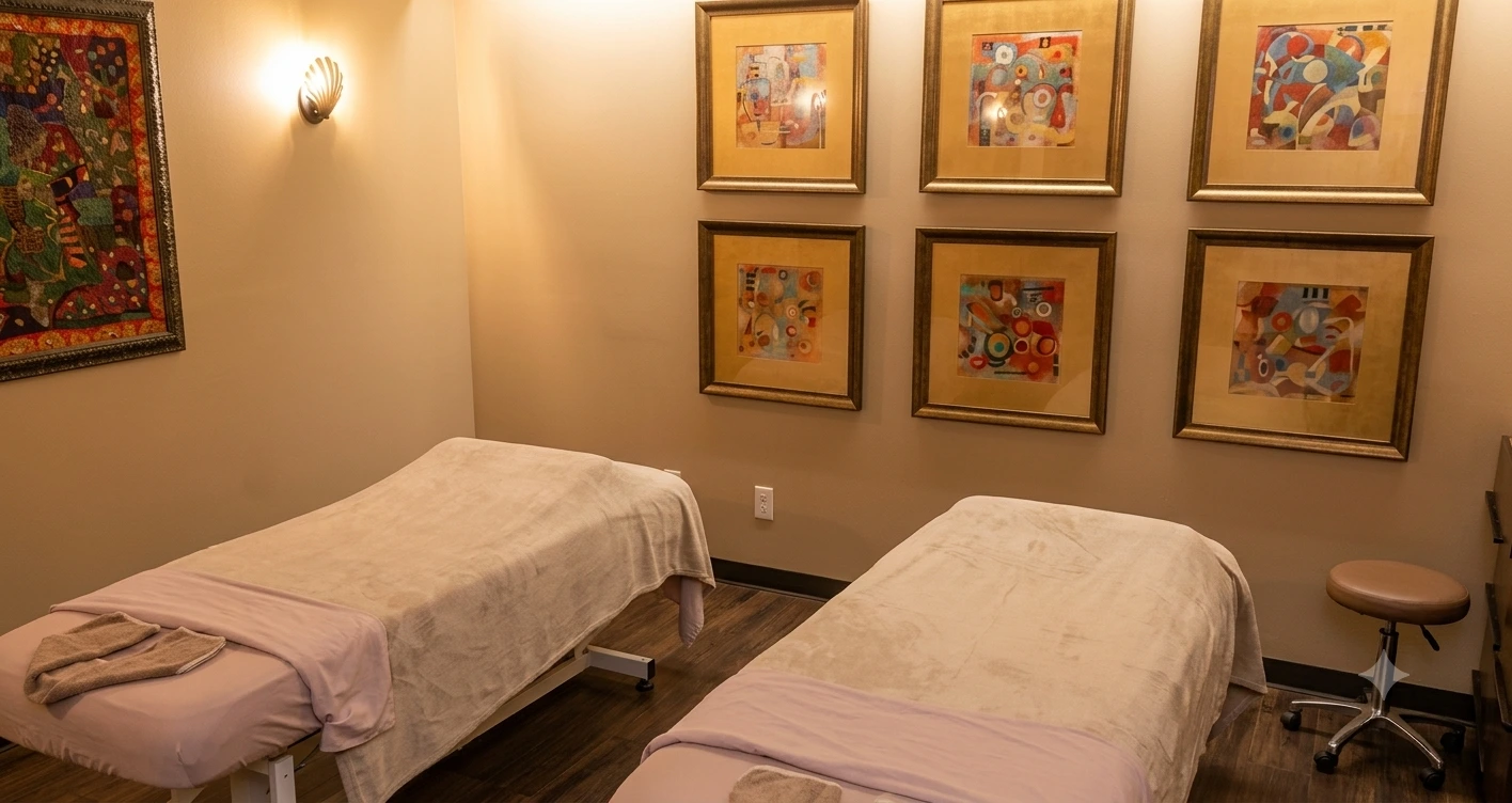 Couples massage suite at Healing Hands Clearwater